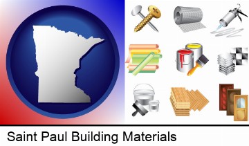 representative building materials in Saint Paul, MN