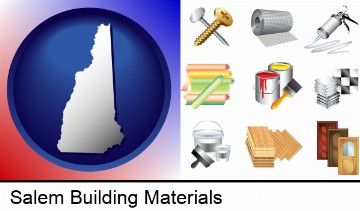 representative building materials in Salem, NH