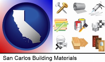 representative building materials in San Carlos, CA