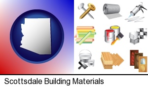 Scottsdale, Arizona - representative building materials