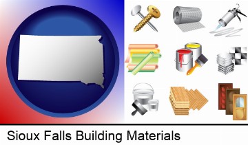 representative building materials in Sioux Falls, SD