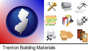 Trenton, New Jersey - representative building materials