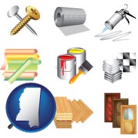 representative building materials - with MS icon