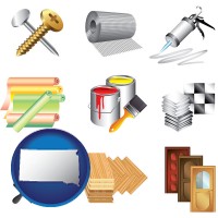 representative building materials - with SD icon