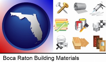 representative building materials in Boca Raton, FL