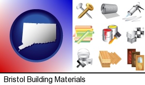 Bristol, Connecticut - representative building materials