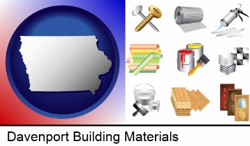 representative building materials in Davenport, IA