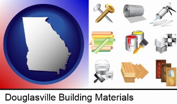 representative building materials in Douglasville, GA