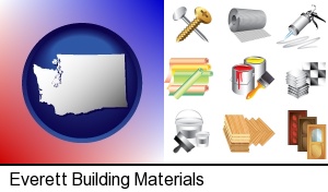 Everett, Washington - representative building materials
