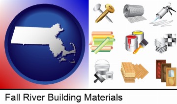 representative building materials in Fall River, MA