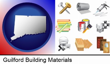 representative building materials in Guilford, CT