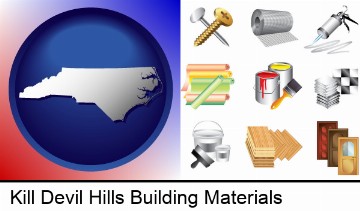 representative building materials in Kill Devil Hills, NC