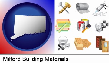representative building materials in Milford, CT