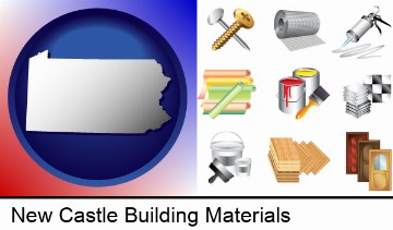 representative building materials in New Castle, PA