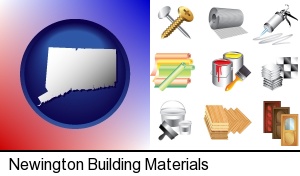 Newington, Connecticut - representative building materials