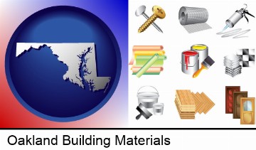 representative building materials in Oakland, MD