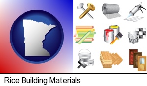 representative building materials in Rice, MN