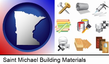 representative building materials in Saint Michael, MN