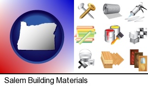 Salem, Oregon - representative building materials