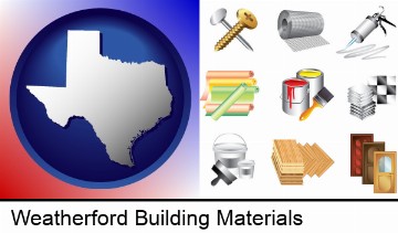 representative building materials in Weatherford, TX