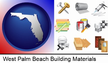 representative building materials in West Palm Beach, FL